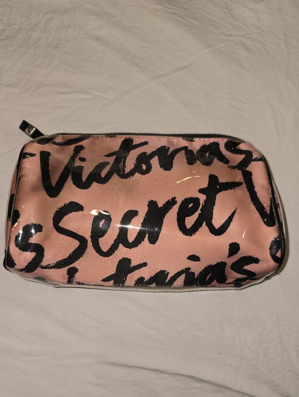 Victoria's Secret Pink Logo Cosmetic Pouch